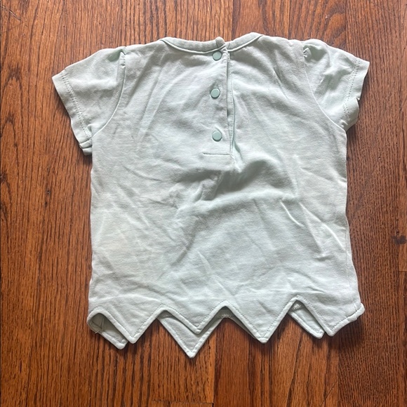 Moschino Green and Pink Short Sleeve Tee - Picture 3 of 3